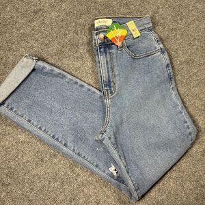 vibrant miu jeans 5 USA Mom Distressed Grunge